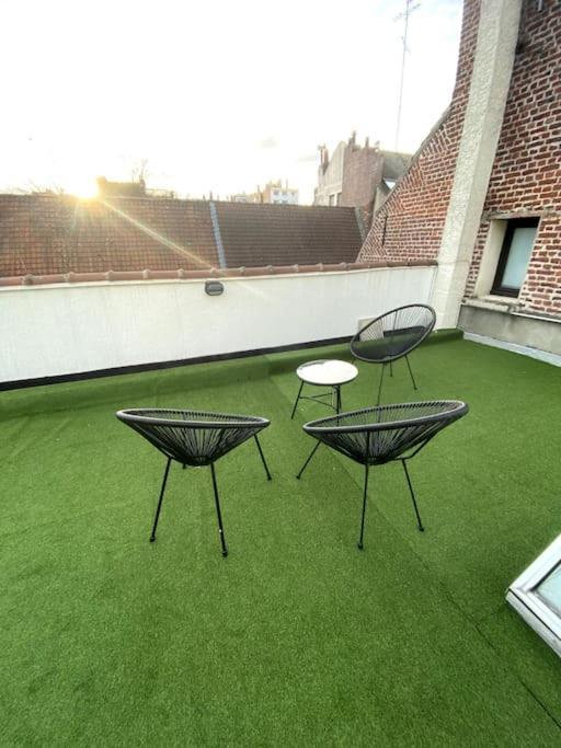 Appartement 50 M2 Avec Rooftop Lille Centre Bagian luar foto